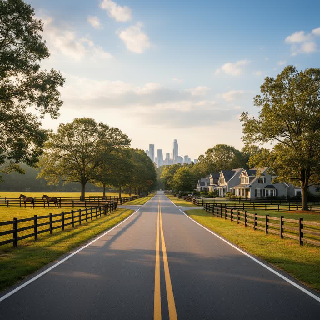 Twenty minutes from uptown, an easy day from anywhere. in Marvin, NC