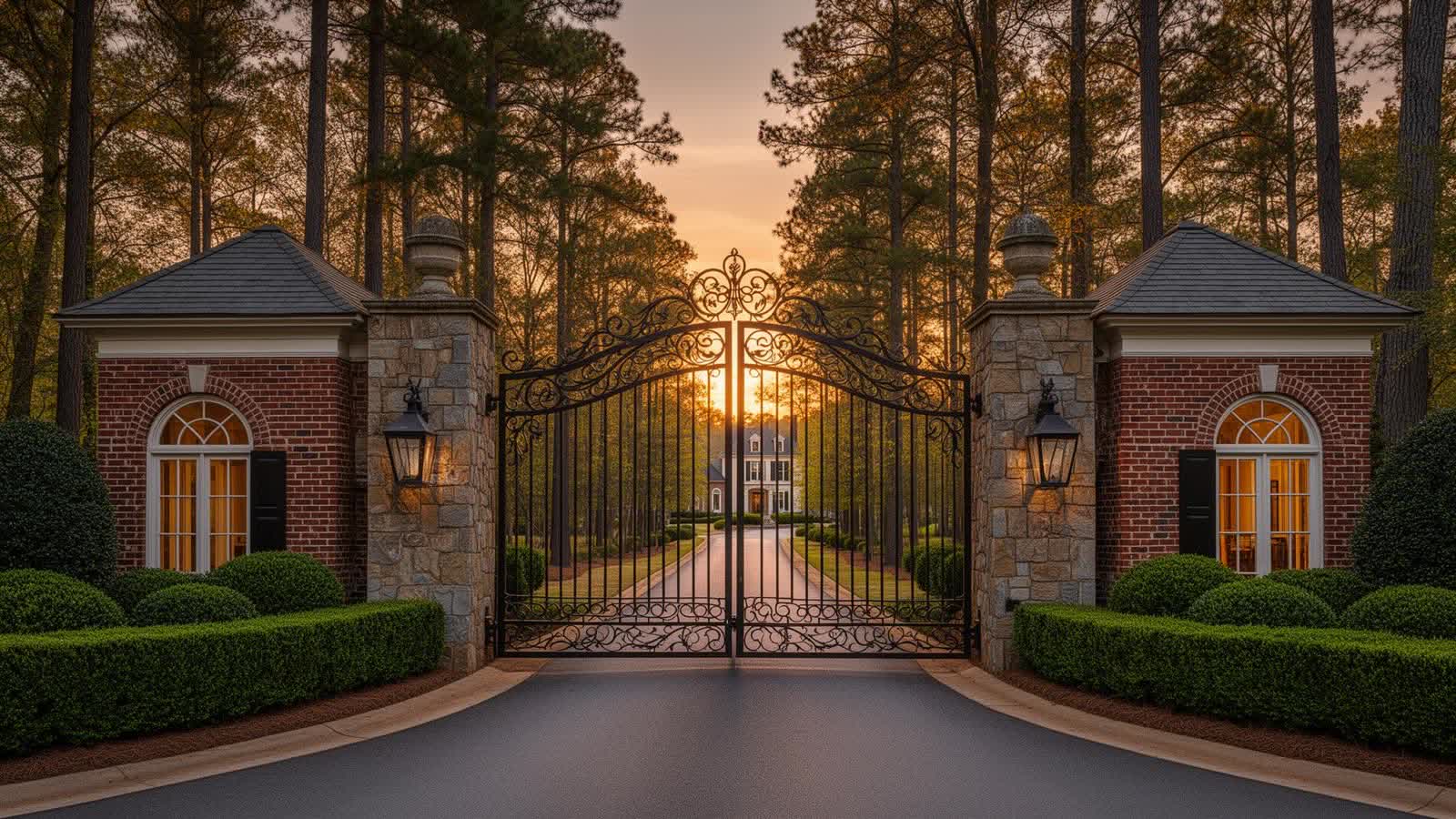 Representative luxury home in Providence Downs South (nearby), Marvin, North Carolina