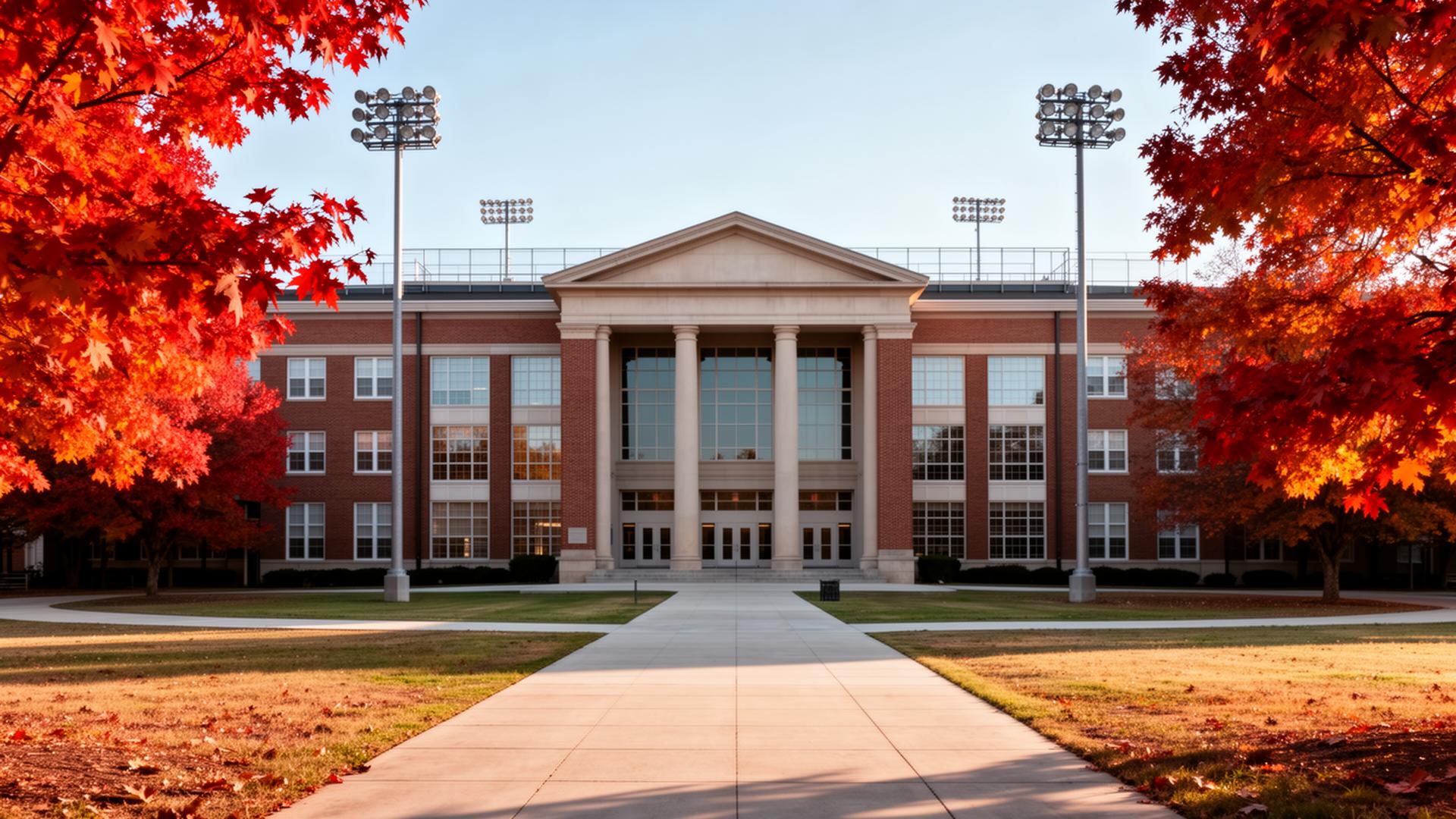 Marvin Ridge High School campus exterior